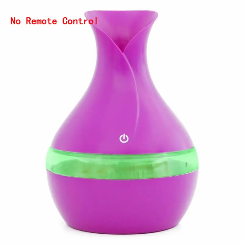 as shown Прямая поставка и 300 мл Светодиодный увлажнитель воздуха 7 цветов, меняющий аромат эфирного масла, распылитель тумана с дистанционным управлением 12 сентября - Цвет: as shown