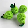 Wool Simulation Vegetables Fruits Toys Knitted Plush Toys Children Play House Pretend Play Vegetables Fruits Props Education Toy 6
