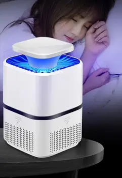 

USB Electric Mosquito Killer Lamp Indoor Electronic Mosquito Repellent UVA Mosquito Trapping Light Insect Trap Radiationless