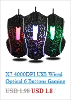 K1 Бесшумная Проводная фотоэлектрическая светящаяся USB игровая профессиональная геймерская компьютерная мышь для ПК, мышь для ноутбука, настольный геймер