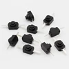 Free shipping 10pcs DC 30V 1A Black On Off Mini Push Button Switch for Electric Torch ► Photo 3/5