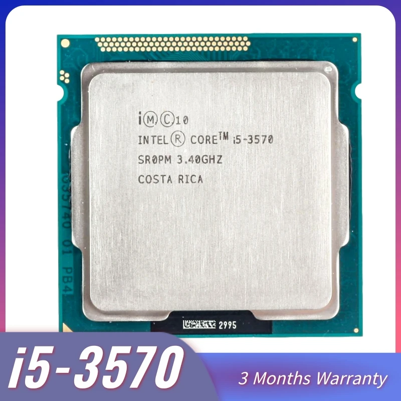 Процессор Intel Core I5 3570 процессор i5 LGA1155 для настольного компьютера четырехъядерный