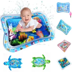 Детские игрушки для игры в воду, детский надувной утолщенный ПВХ животик, игровой коврик для малышей, подвижная игра, центр, водяное сиденье