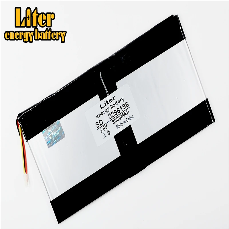 Teclast-bateria para Tablet Fios 3296196 v 3.8 Mah para Teclast X98 Air 3g P98 3g Tablet pc Bateria e energia extra p/ tablet - Imagem 3