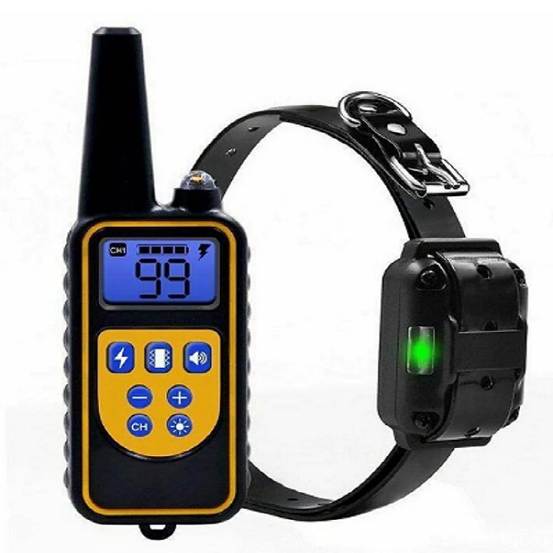 

Electric Shocker Against Dogs Collar Adiestramiento Perro with Electric Shock Bark Control Collar Pets Supplies for Honden Dogs