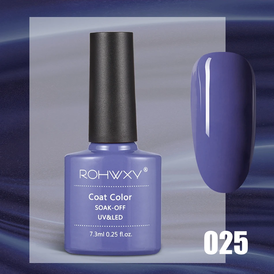 ROHWXY Гель-лак для ногтей, УФ светодиодный лак, все для маникюра, Гель-лак, Полупостоянный Гибридный гвоздь, живопись, впитывается для самостоятельного дизайна ногтей - Цвет: 25
