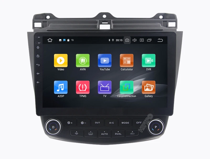Clearance Android 9.0 Headunit Car Stereo Sat Navi For honda Accord 7 2003-2007 accord7 GPS Navi Radio Bluetooth Steering Wheel Control 7