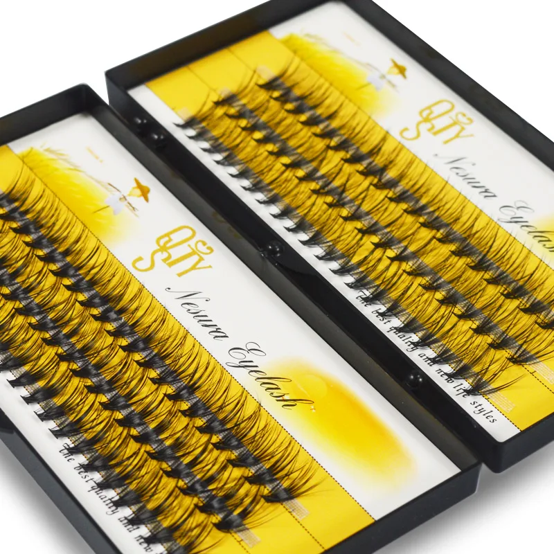 30D Eyelash Extension Fake Lashes Super Thick Black Matte Mink
