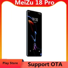 DHL Fast Delivery Meizu 18 Pro 5G Cell Phone 6.7" 3200X1440 120hz 50.0MP 40W Mcharge Screen Fingerprint Snapdragon 888 OTA