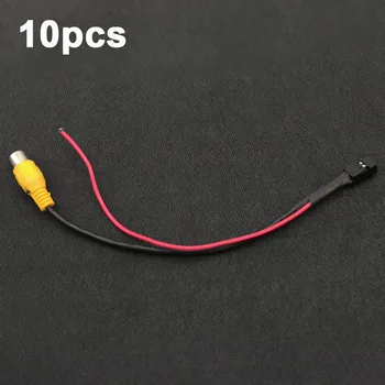 

YIFOUM 10pc 6Pin Original Video Input Switch Reverse Camera RCA Adapter Cable For Nissan Juke Qashqai Dualis 2007-2011 2012 2013