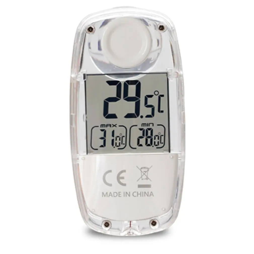 

1pc LCD Digital Solar Power Window Thermometer Temperature Meter Indoor Home Hot Worldwide Stock Offer Solar power Thermometer