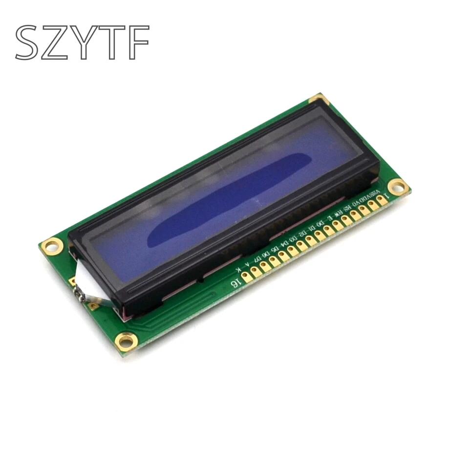 16x2 lcd module white text blue backlight made in china