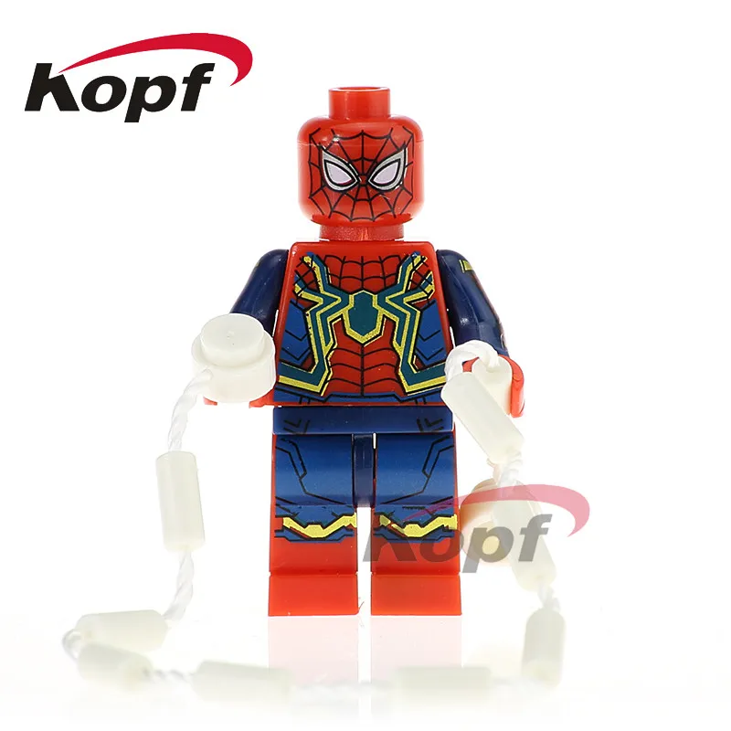 PG436 20Pcs No Box 20 шт. Супер Герои Человек-паук Дерево человек Бесконечность фигурки модель подарок Ван строительные блоки Обучающие игрушки Дети PG1558 - Цвет: PG436 20Pcs No Box