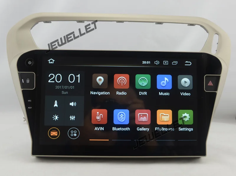Excellent 10.1 Octa Core  Android 9.0 Car GPS radio Navigation for Citroen Elysee peugeot 301 with 4G/Wifi, DVR OBD 1080P 0