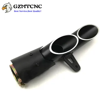 

36-51mm Universal Modified Double/Triple Holes Exhaust Muffler Pipe Tube For Yamaha YZF-R1 YZF-R6 YZF R15 R25 R3 R30 R1 R6
