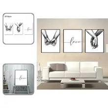 1 conjunto de fotos da arte da parede resistente a rasgos duráveis minimalista para o presente quadros sem moldura da arte da parede cartazes