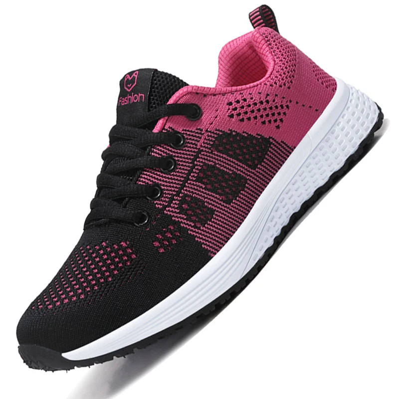 Women's Amazing Lace-Up Mesh Sneakers-0