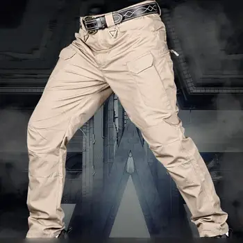 

2020 Tactical Pants Waterproof Multiple Pocket Military Cargo Pants Swat Army Airsoft Camouflage Clothes Field Combat Trouser