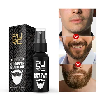 

Beard Growth Oil Natural Organic Men Beard Growth Oil Beard Wax balm Hair Loss Products Leave-In Conditioner for Groomed Beard