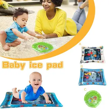 

Baby Play Mat Toys Inflatable Infant Water Play Cushion Toddler Tummy Fun Activity Pad For Sensory Stimulation Playmat Dropship