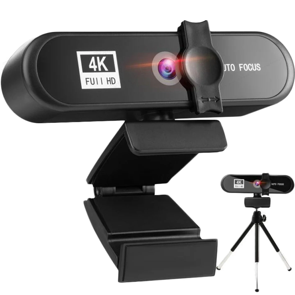 HD Webcam 4K USB 3.0 Camera Built-in Microphone