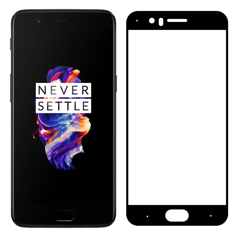 

OnePlus 5 Screen Protector Glass Tempered Glass For Oneplus 5 2.5D Full Coverage Anti-Brust Glass Oneplus 5 Full Glass Film