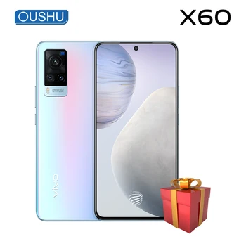 Перейти на Алиэкспресс и купить Новые оригинальные vivo X60 5G смартфон 6,56» 'AMOLED 120 Гц Экран 33 Вт Flash Зарядное устройство Процессор Exynos 1080 NFC 4300 мА батарея мобильного телефона