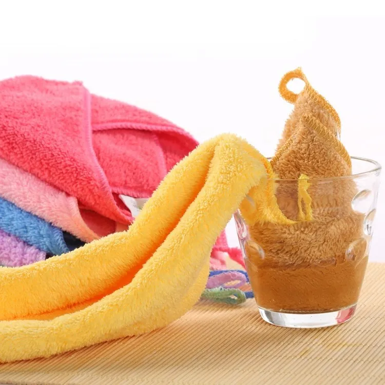 

. Soft Square Wash Dishes Cleaning Kitchen of Small Tower Water-Absorbing Household Cleaning Square Oil Absorption Party