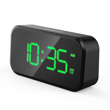 

Digital Alarm Clock USB 5 Inch Large Digital LED Display Screen 12/24H Snooze B95A