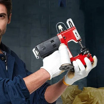 

220V Portable Handheld Electric Sewing Sealing Machine Kit for Home Textile Industrial Portable Bag Stitching Machine Closer