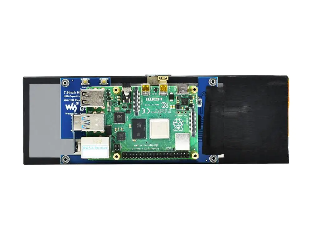 Tela de Toque Cobertura de Vidro Todas as Versões de Raspberry Polegada Hdmi Capacitivo Ips Temperado Suporta pi - Jetson Nano pc 7.9 Lcd - Imagem 5