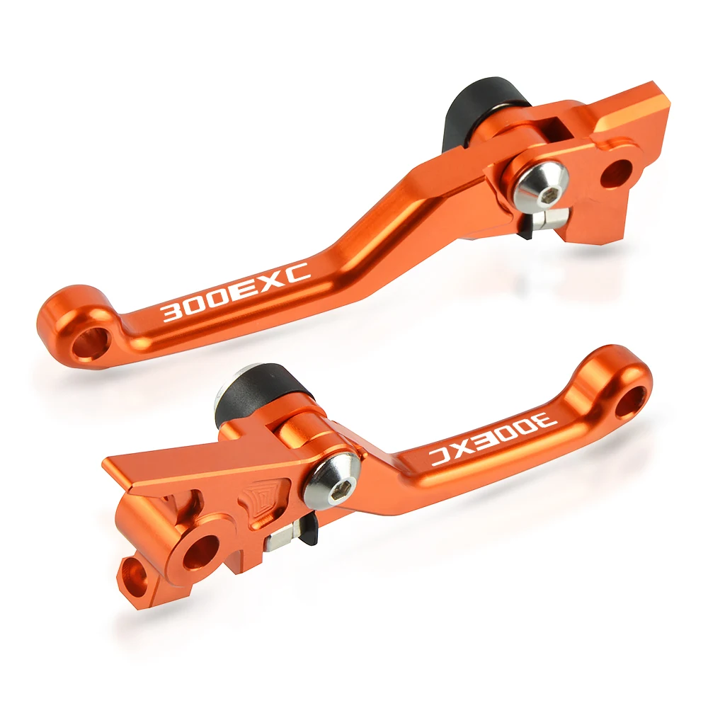 Dirt bike CNC Aluminum Motocycle Levers Motocross Pit Bike Pivot Brake Clutch Lever For KTM 300EXC 300 EXC 2014-2018 2015 2016