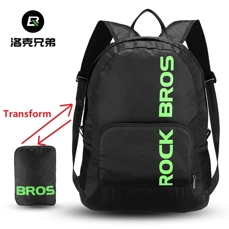 

ROCKBROS Cycling Bicycle Portable Foldable Rainproof Outdoor Bags Hiking Camping Sport Bags Travel Package Trunk Backpacks