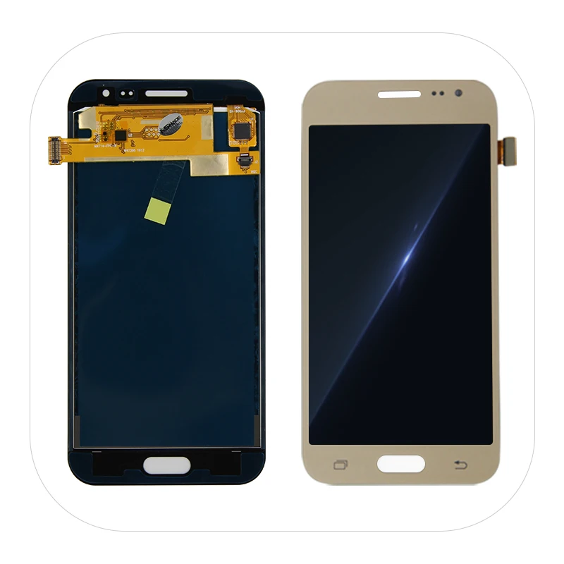 5 шт., ЖК-дисплей для samsung Galaxy J2, J200, J200F, J200H, сенсорный ЖК-дисплей, дигитайзер, запчасти в сборе, регулируемые