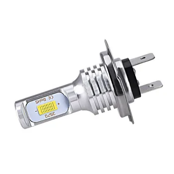 

2pcs H7 LED Car Headlight Bulb High/Low Beam 55W 8000LM 6000K Super Bright