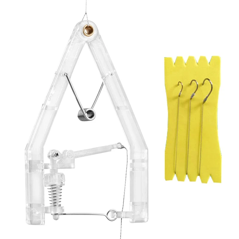 

New Automatic Fishhook Spring Fishing Gear Hook Elastic Hook Fishing Gear Fishing Hook Automatic Fishing Device Accessories