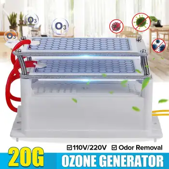 

20g/h Portable Ozone Generator Home Air Cleaner Ozon Ozonizer Air Purifier for Deodorization Sterilize machine Odor 110V/220V