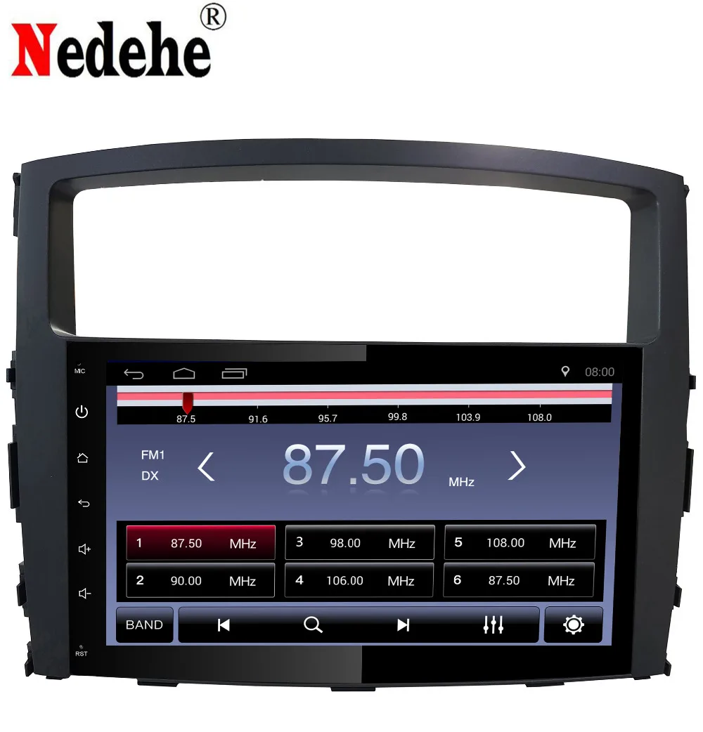 2G RAM + 16G ROM 9 дюймов Android 8 1 автомобильный dvd плеер для Mitsubishi Pajero Радио Стерео gps