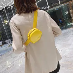 2019 новая мини-сумка вентилятора простая модная нагрудная сумка на одно плечо
