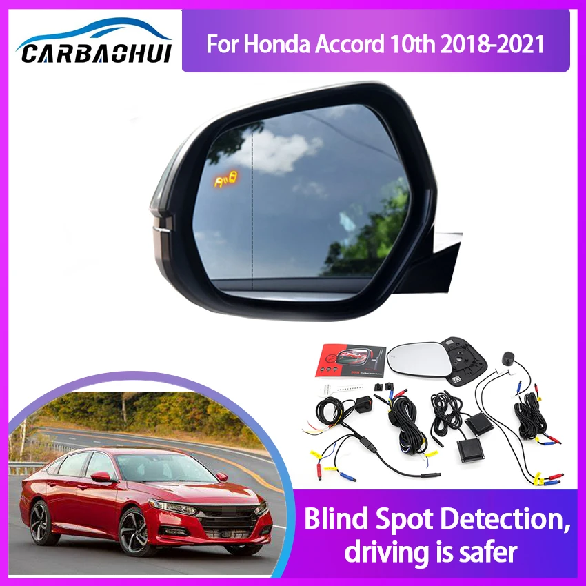 

Car Blind Spot Mirror Radar Detection System for Honda Accord 10th 2018-2021 BSD Microwave Monitoring Assistant Driving Security