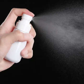 

30ml/60ml/80ml/100ml Lotion Dispenser Refillable Empty Cosmetic Containers Plastic Transparent Travel Empty Spray Bottles