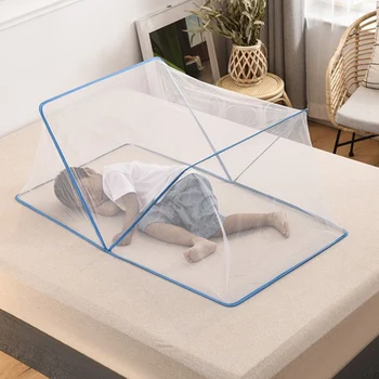 

Baby Crib Netting Portable Foldable Baby Bed Mosquito Net Polyester Newborn Sleep Bed Travel Bed Netting Play Tent PI669