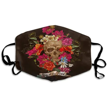 

Mondkapjes wasbaar Face mask antivirus Butterfly Skull Printing Face Mask funny face mask wash breath mask for face women маски