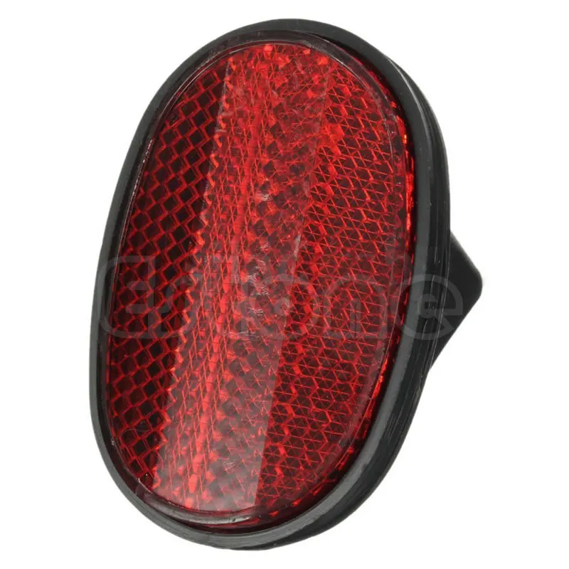 

Red Bicycle Bike Rear Fender Safety Warnning Reflector MudGuard Cycling New