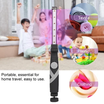 

Home Ultraviolet Germicidal Tube Lights UV Disinfection Lamp UVC Sterilizer Portable UV Light Handheld LED Sterilize