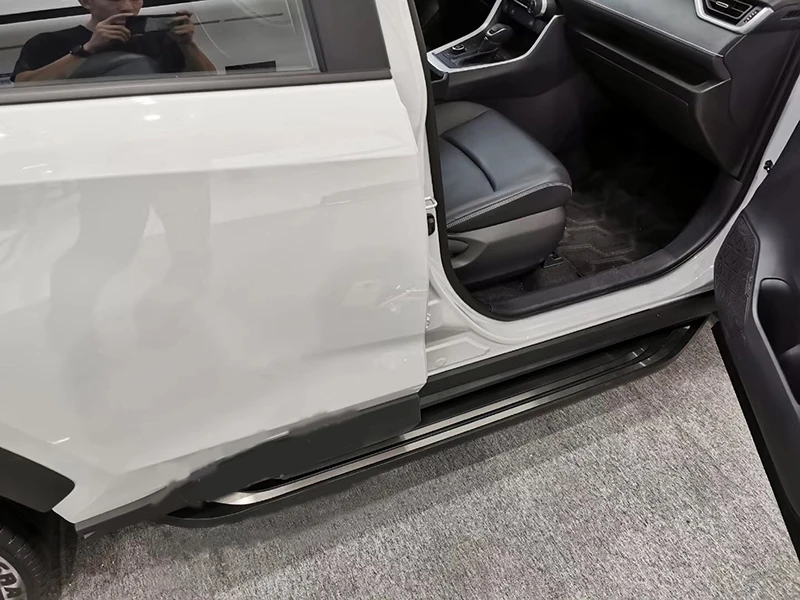 Подножки для новой Toyota RAV4 RAV-4 Авто Боковая ступенька бар педали nurf бар Nerf бар модификация автомобильные аксессуары