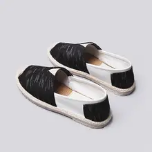 Женские лоферы без застежки; парусиновая обувь для прогулок на плоской подошве; дышащая обувь на плоской подошве; легкие женские эспадрильи