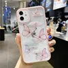 Gorgeous Clear Glitter Epoxy Butterfly Shockproof Phone Case For iPhone 12 Mini 11 Pro Max XS Max XR X 6s 7 8 Plus SE Cute Shell ► Photo 3/6