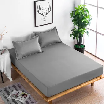 

15 Options Printing Bed Mattress Cover Waterproof Mattress Protector Pad Fitted Sheet Separated Water Bed Linens with Elastic