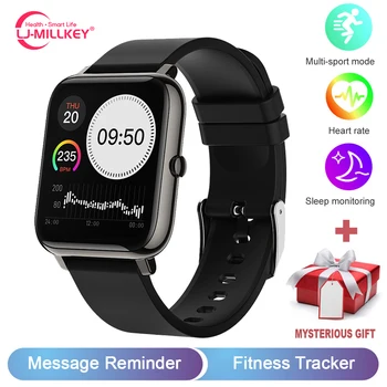 

P22 smart watch android iOS smartwatch men wristbands women bracelet Fitness Tracker Blood Pressure Full Touch Square Screen